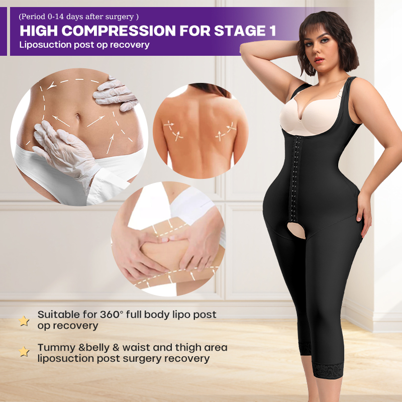 Compression Tummy Control Full - Shapewear Bodysuit Firm review and price