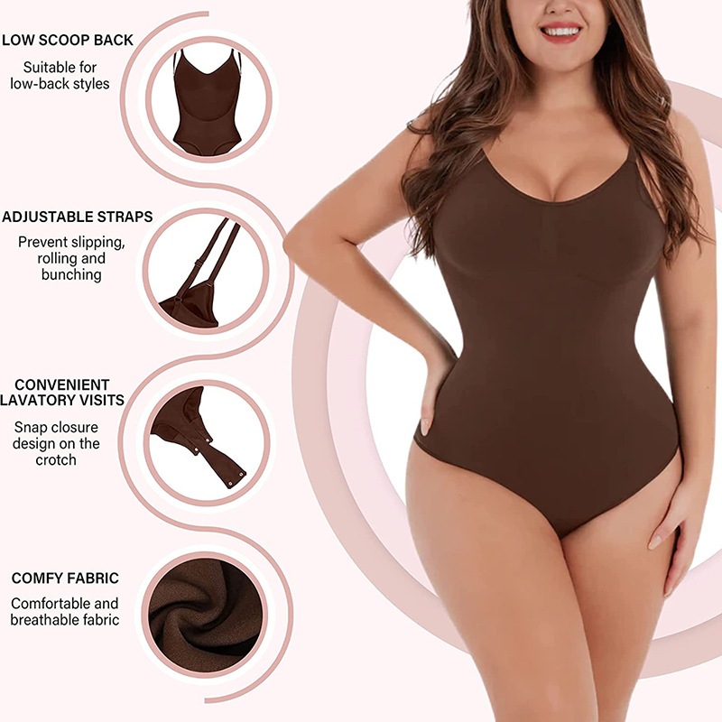 Seamless Backless Sculpting Bo - Shapewear Bodysuit Firm review and price