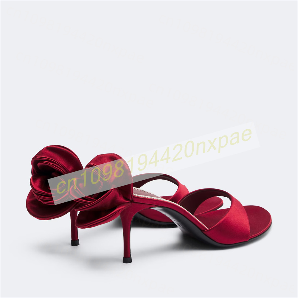 Women Red Satin Thong Mule San - Slip Dress Satin review and price