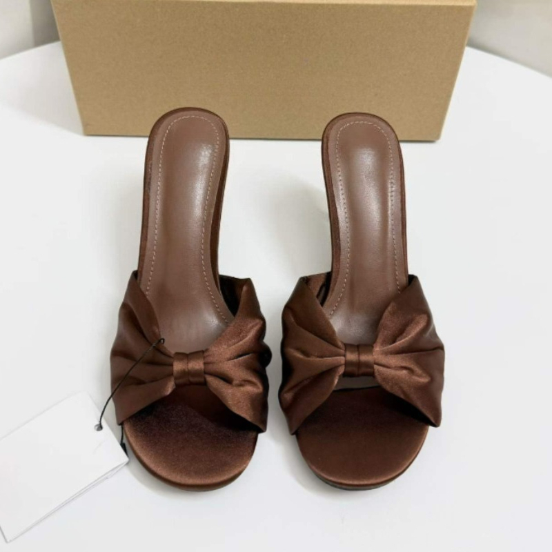 Satin Bow Mules High Heels For - Slip Dress Satin review and price