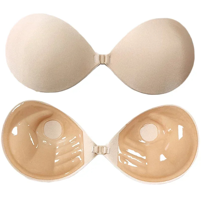1/2PCS Palm Push Up Invisible  - Silicone Bra Adhesive review and price